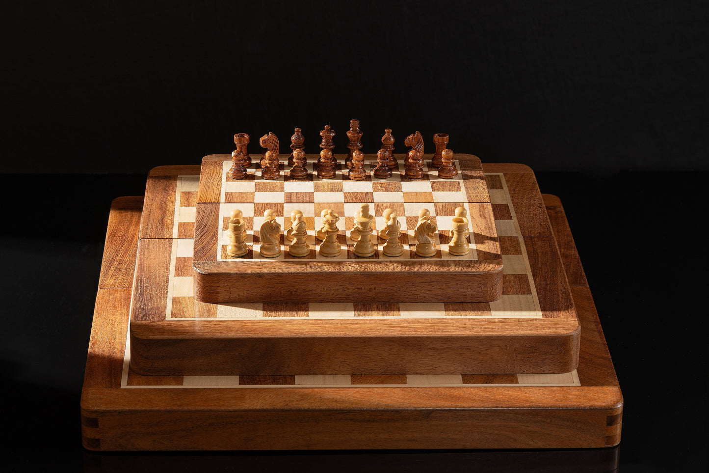 WOODIINI Magnetic Chess Set | 18 cm