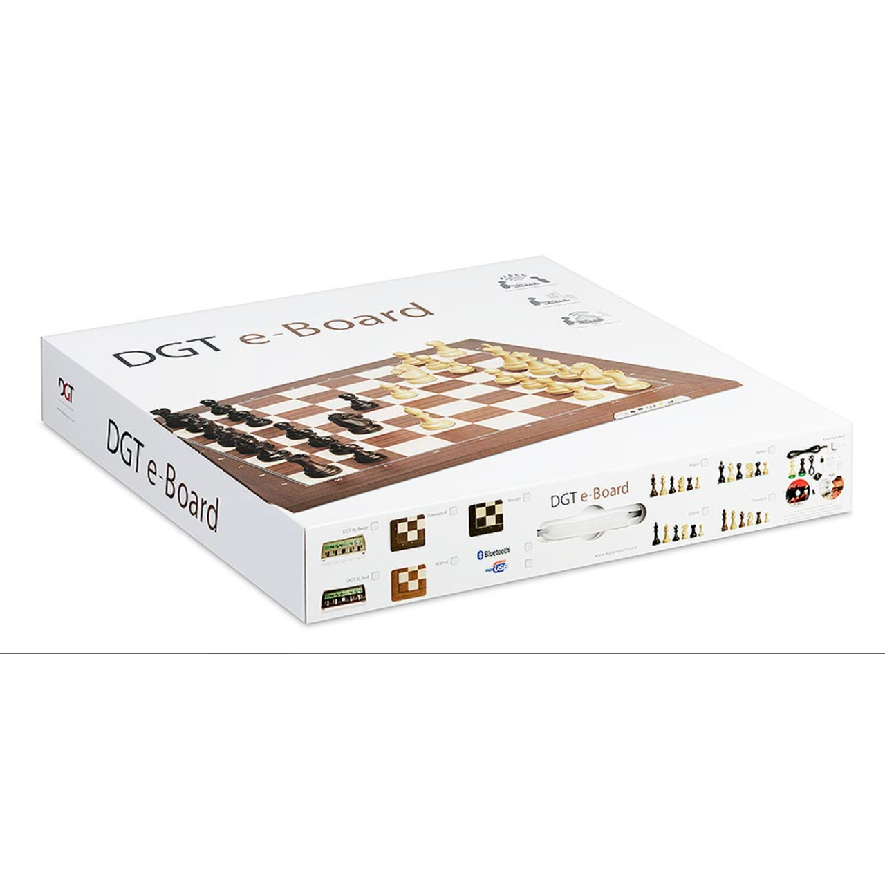 DGT Elektroninen Bluetooth Shakkilauta + DGT Shakkinappulat CLASSIC
