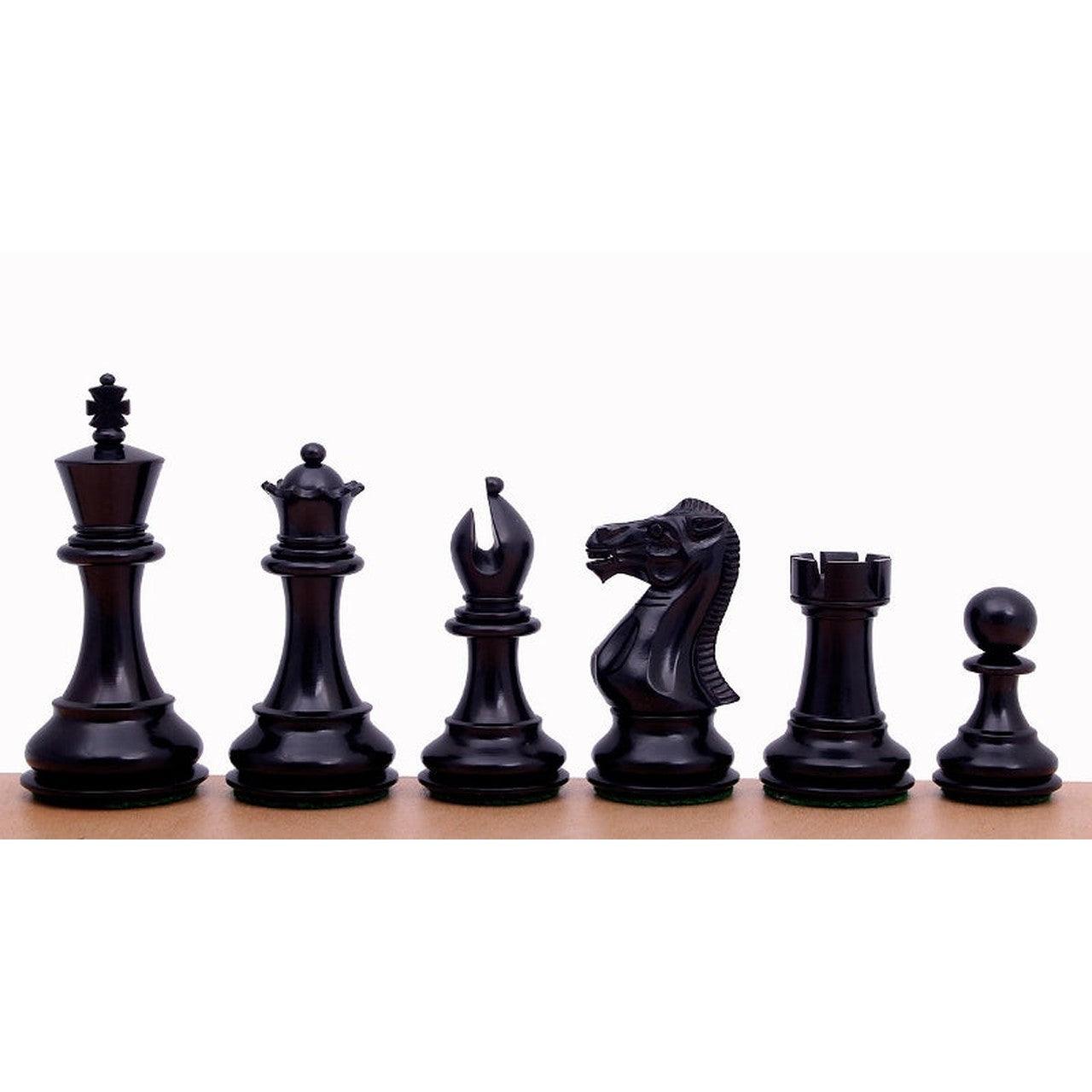 Chess Board LUX & Chess Pieces ENGLISH STALLION
