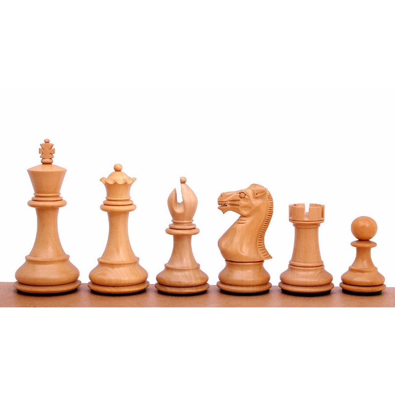 Chess Board LUX & Chess Pieces ENGLISH STALLION
