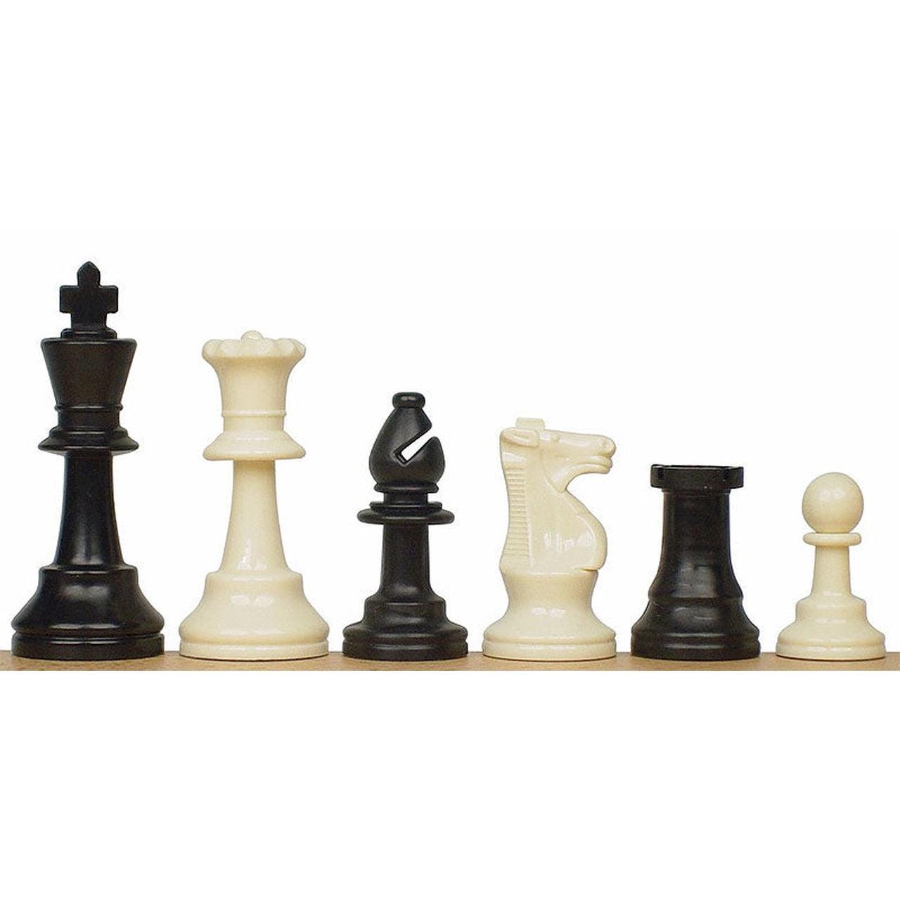 Plastic Chess Pieces MARSHALL No. 6