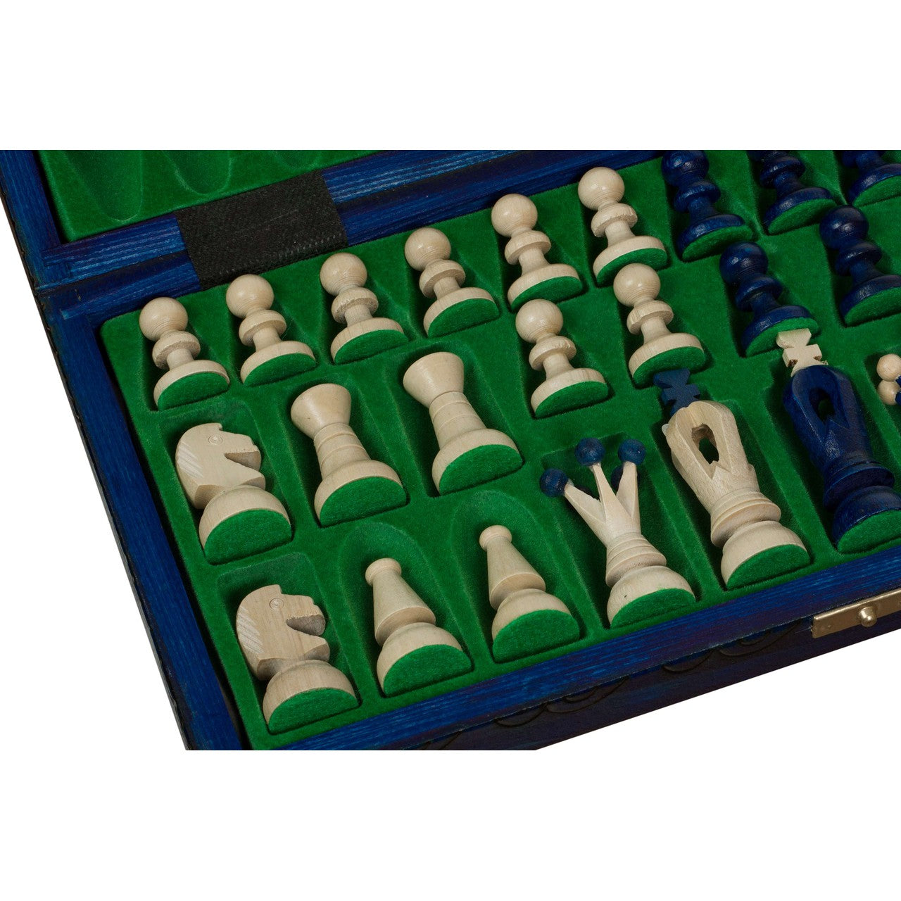 KING'S BLUE Chess Set | 38cm