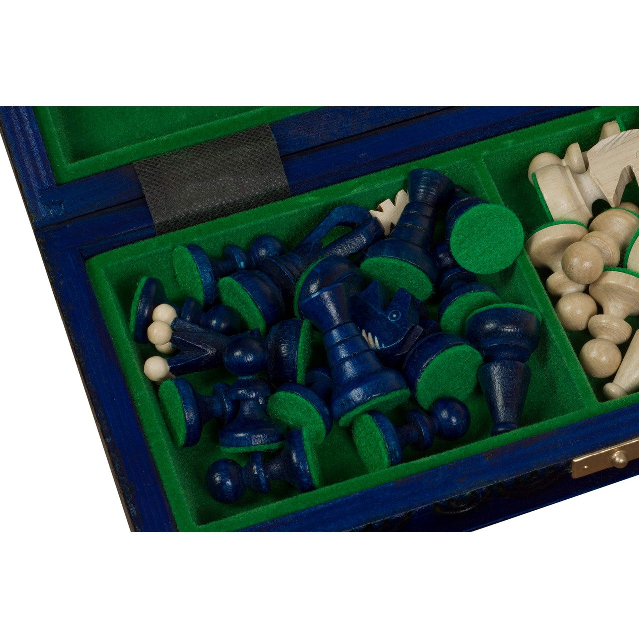 KING'S BLUE Chess Set | 38cm