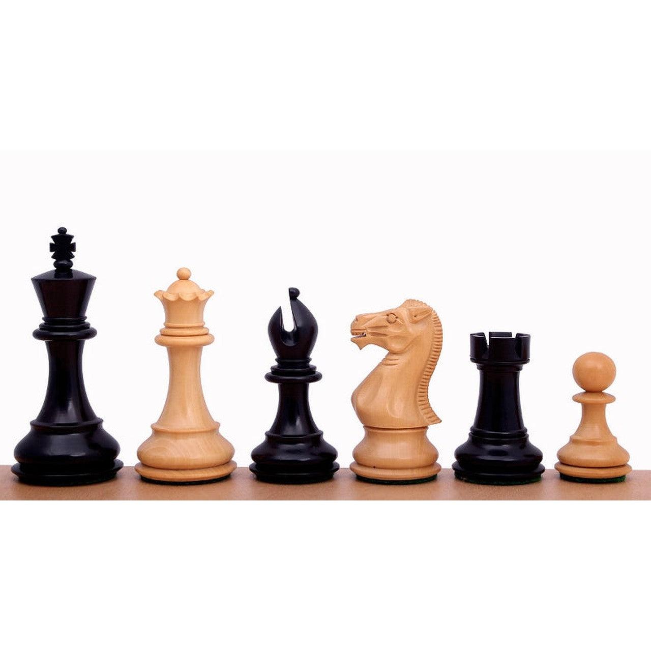 Chess Board LUX & Chess Pieces ENGLISH STALLION